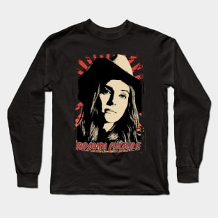 Brandi Carlile 80s Retro Vintage Aesthetic Long Sleeve T-Shirt